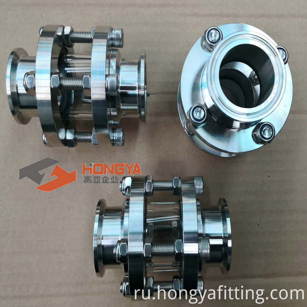 Sanitary Stainless Steel Short Sight Glass